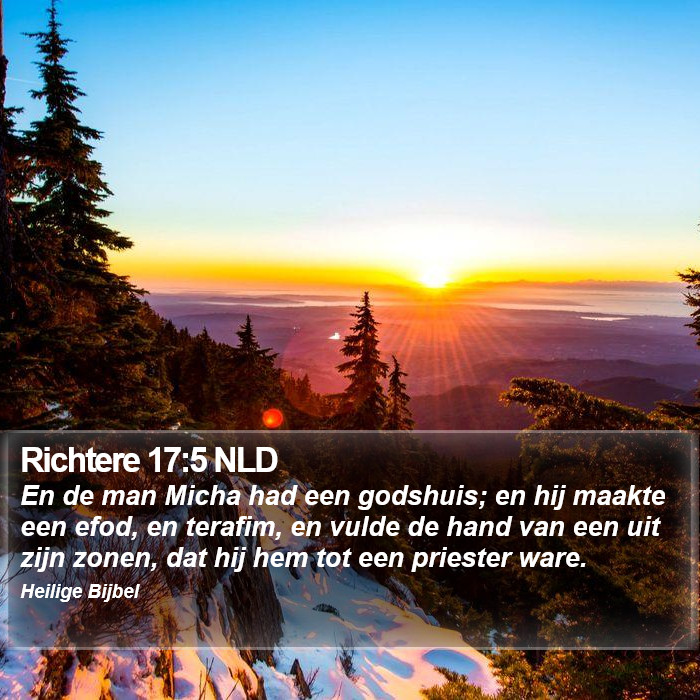 Richtere 17:5 NLD Bible Study