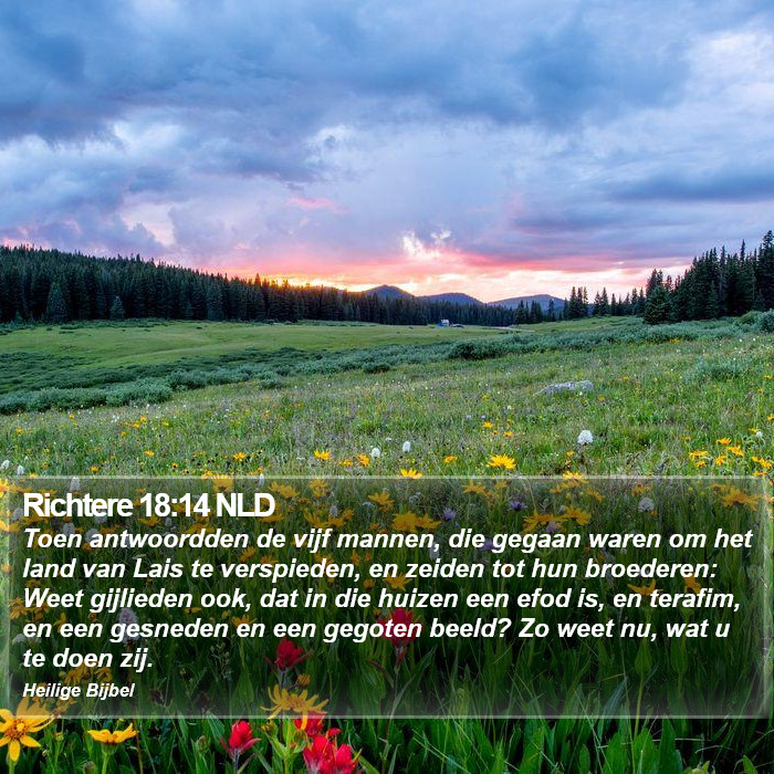 Richtere 18:14 NLD Bible Study