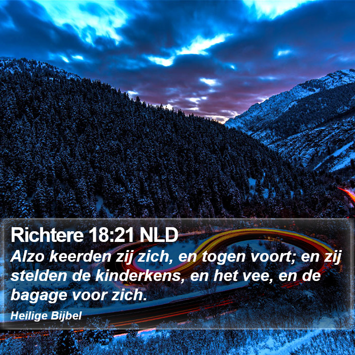 Richtere 18:21 NLD Bible Study