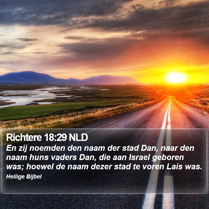 Richtere 18:29 NLD Bible Study