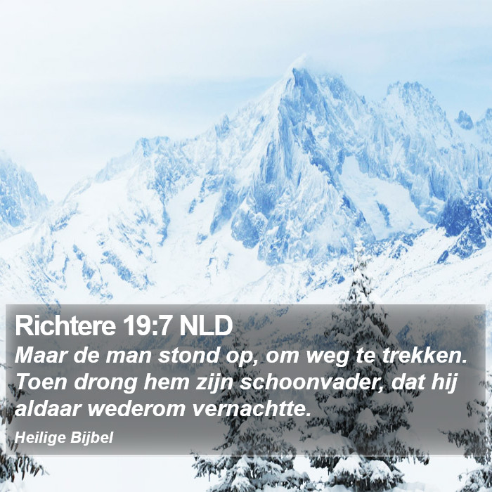 Richtere 19:7 NLD Bible Study