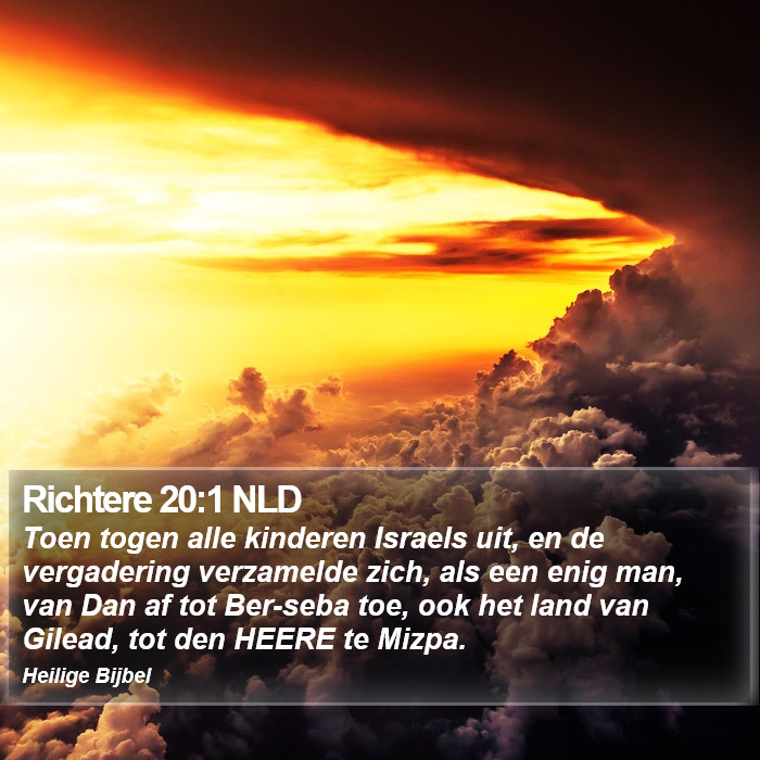 Richtere 20:1 NLD Bible Study
