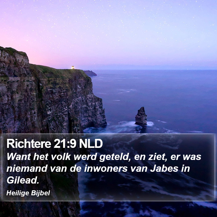 Richtere 21:9 NLD Bible Study