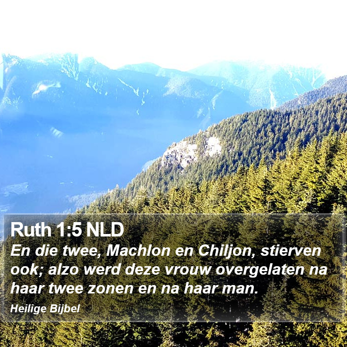 Ruth 1:5 NLD Bible Study