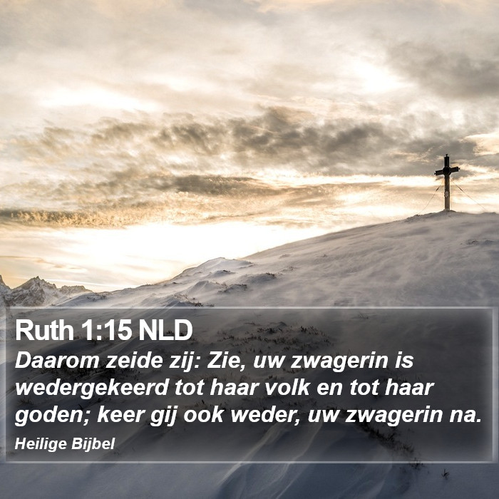 Ruth 1:15 NLD Bible Study