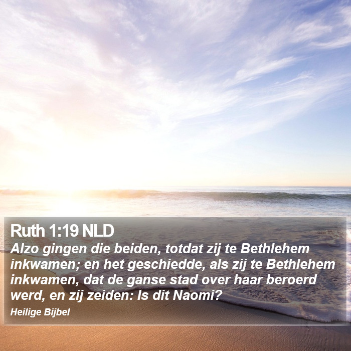 Ruth 1:19 NLD Bible Study