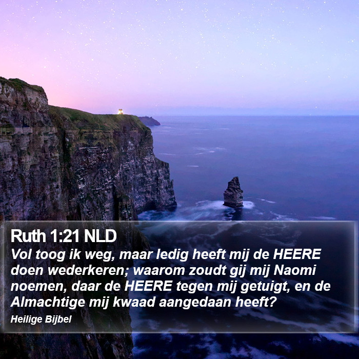 Ruth 1:21 NLD Bible Study