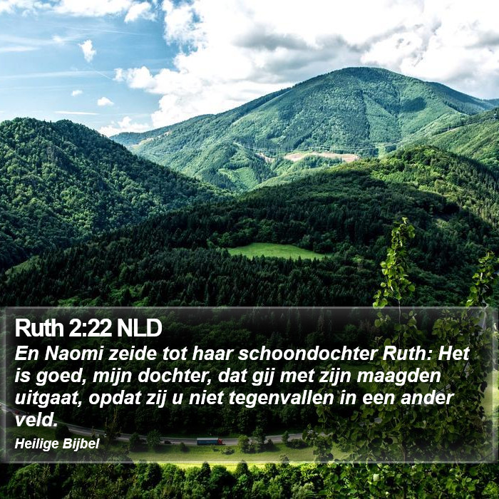 Ruth 2:22 NLD Bible Study