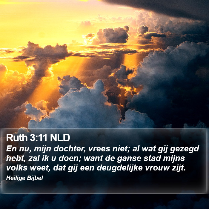 Ruth 3:11 NLD Bible Study
