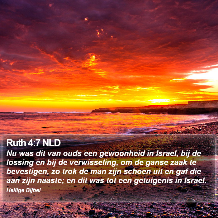 Ruth 4:7 NLD Bible Study