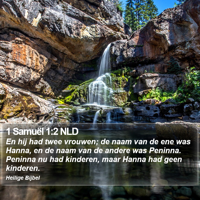 1 Samuël 1:2 NLD Bible Study