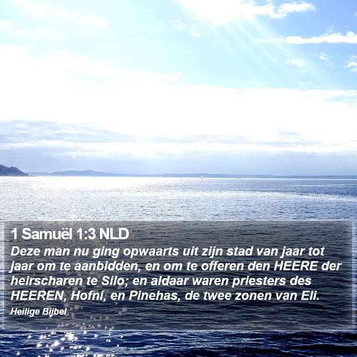 1 Samuël 1:3 NLD Bible Study