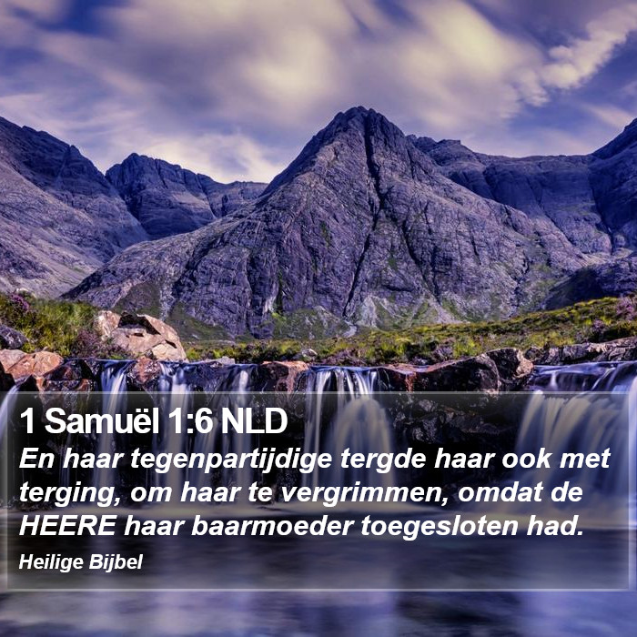 1 Samuël 1:6 NLD Bible Study