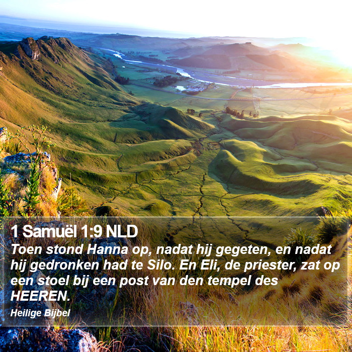 1 Samuël 1:9 NLD Bible Study