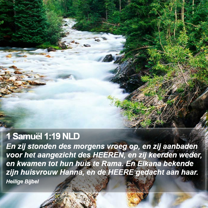 1 Samuël 1:19 NLD Bible Study