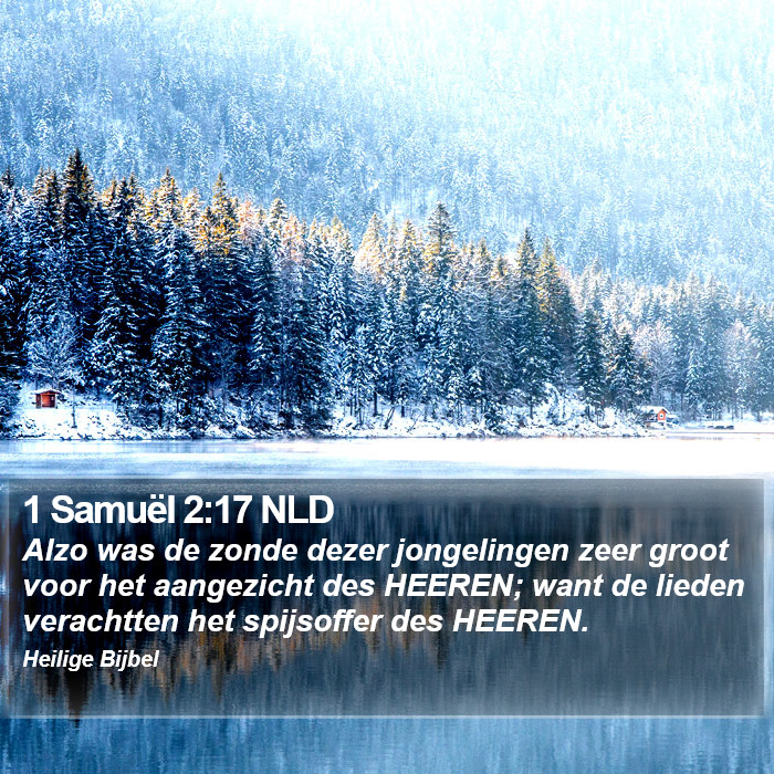 1 Samuël 2:17 NLD Bible Study