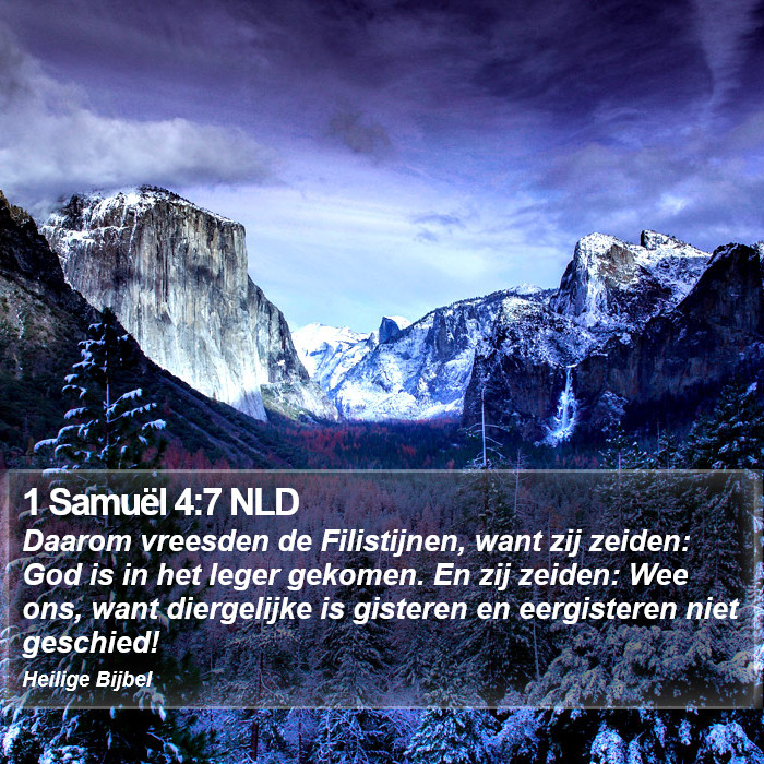 1 Samuël 4:7 NLD Bible Study