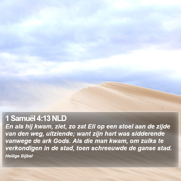 1 Samuël 4:13 NLD Bible Study