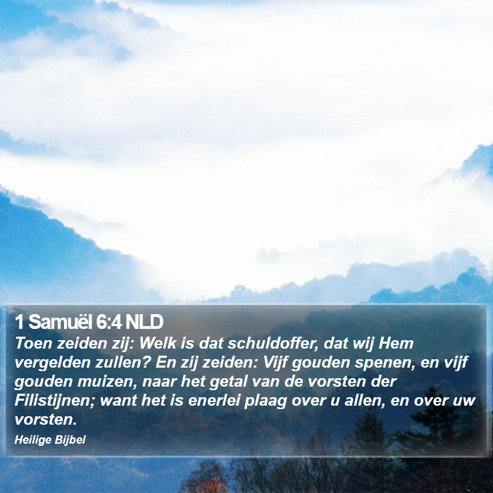 1 Samuël 6:4 NLD Bible Study