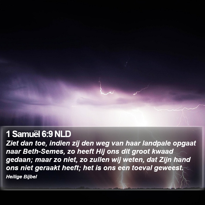 1 Samuël 6:9 NLD Bible Study