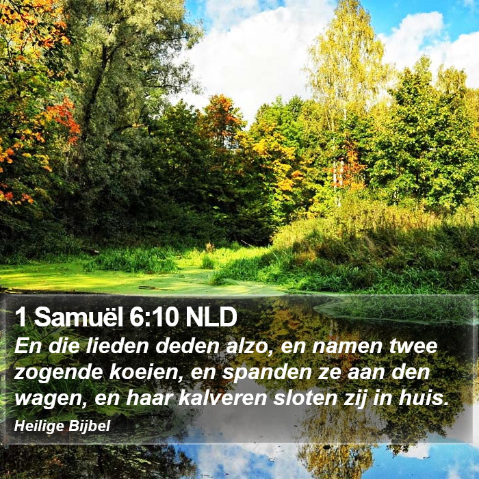 1 Samuël 6:10 NLD Bible Study