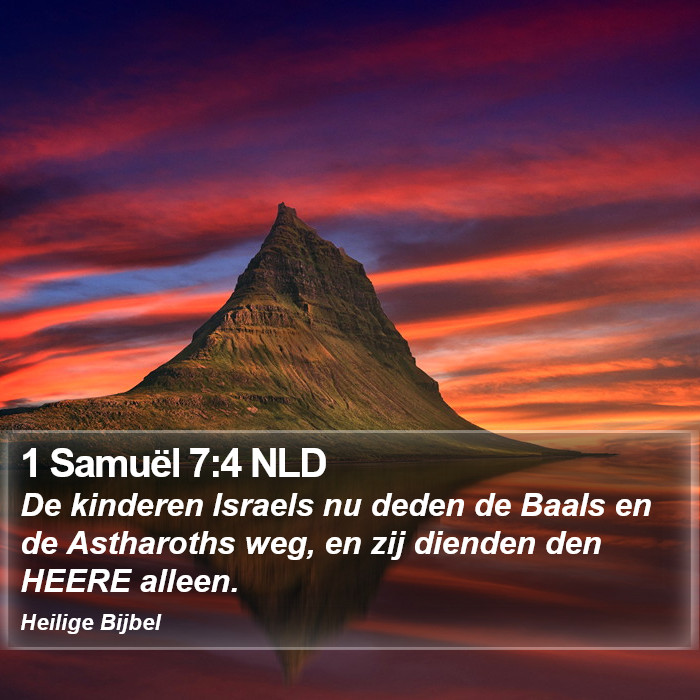 1 Samuël 7:4 NLD Bible Study