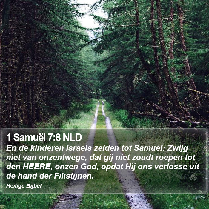 1 Samuël 7:8 NLD Bible Study