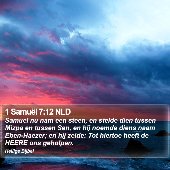 1 Samuël 7:12 NLD Bible Study