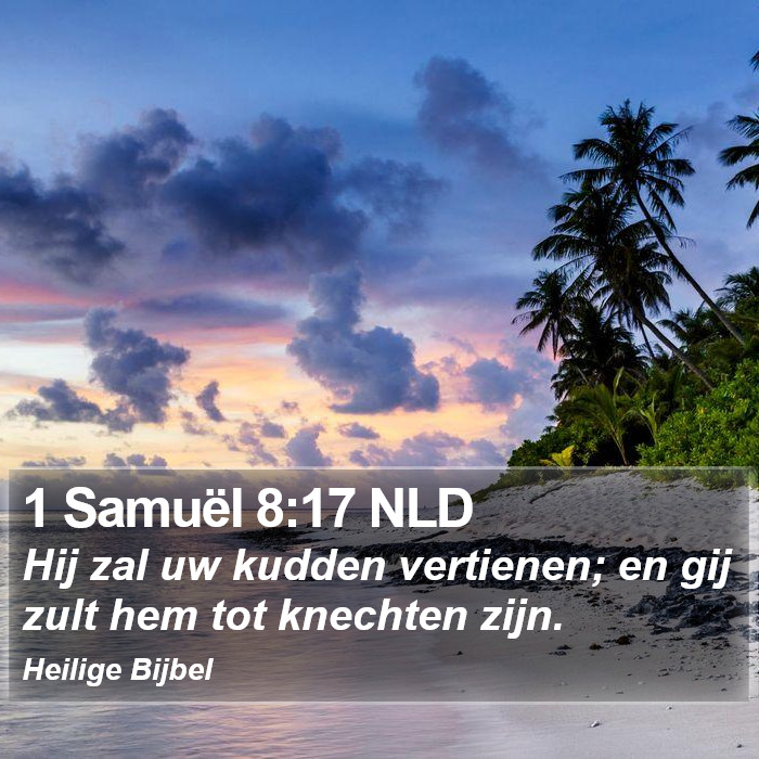 1 Samuël 8:17 NLD Bible Study