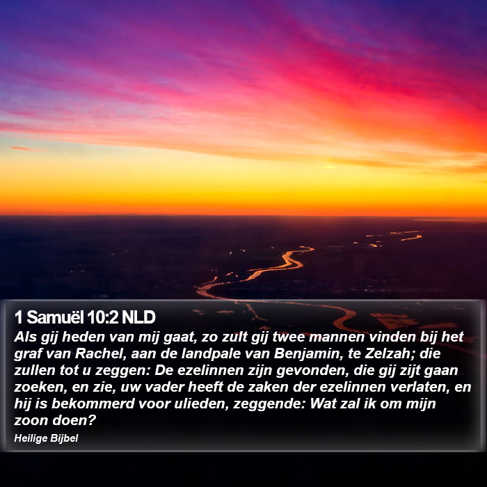 1 Samuël 10:2 NLD Bible Study