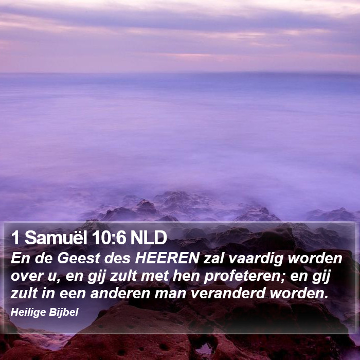 1 Samuël 10:6 NLD Bible Study