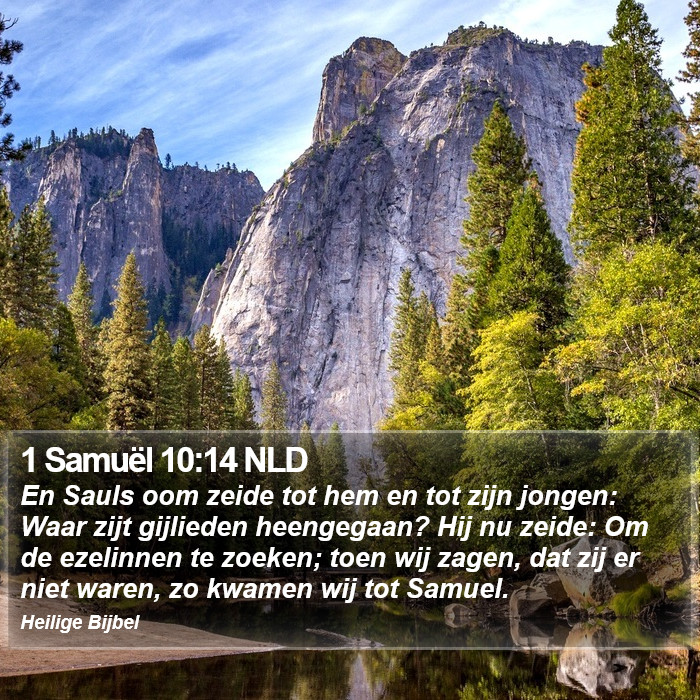 1 Samuël 10:14 NLD Bible Study