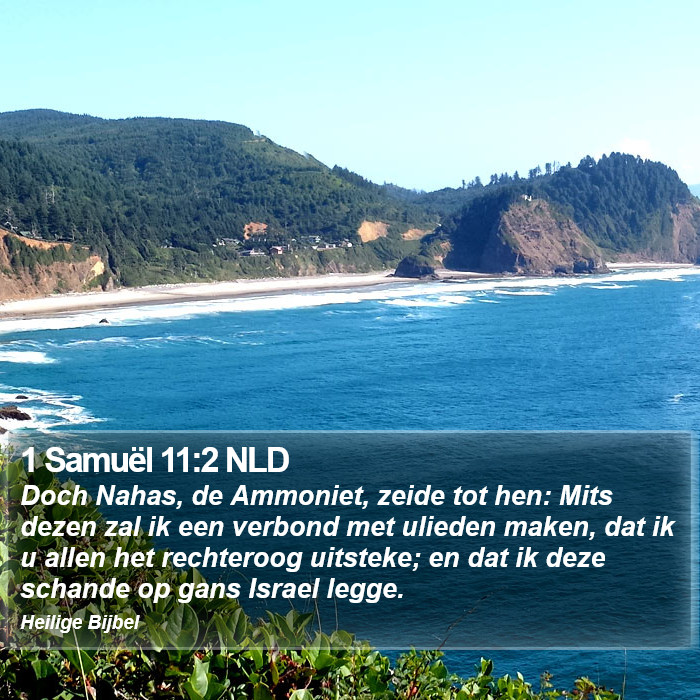 1 Samuël 11:2 NLD Bible Study