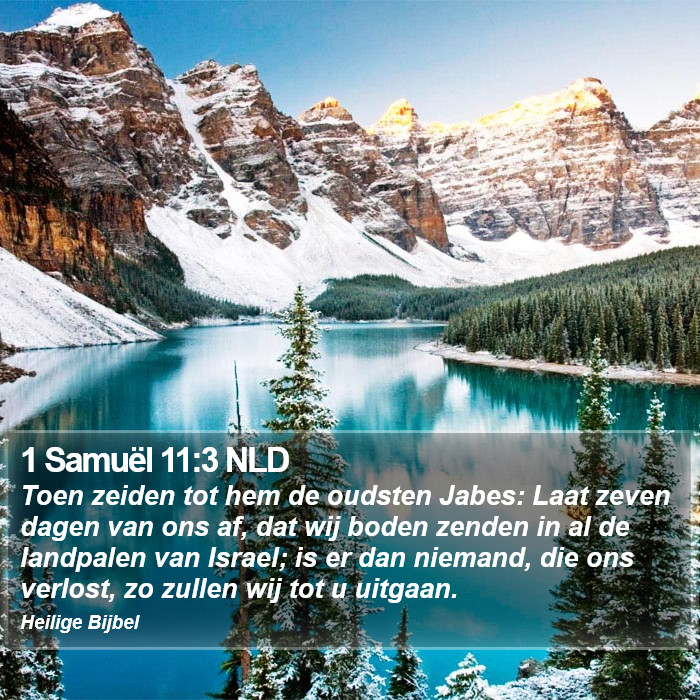 1 Samuël 11:3 NLD Bible Study