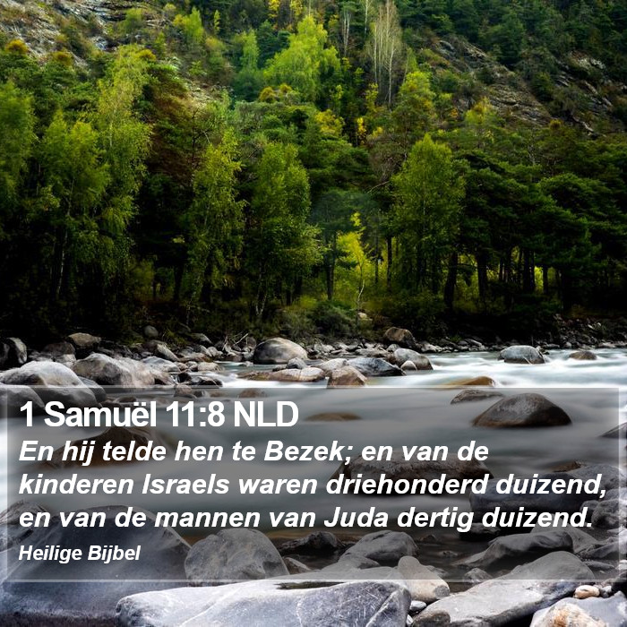 1 Samuël 11:8 NLD Bible Study