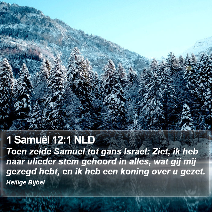 1 Samuël 12:1 NLD Bible Study