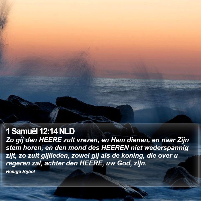 1 Samuël 12:14 NLD Bible Study