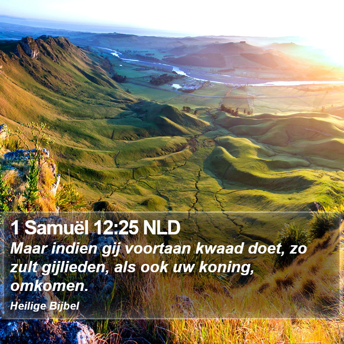 1 Samuël 12:25 NLD Bible Study