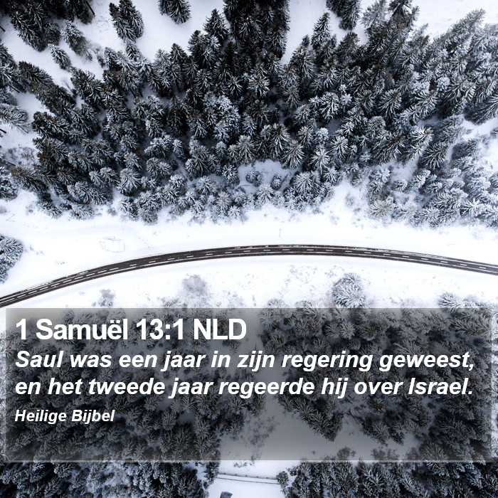 1 Samuël 13:1 NLD Bible Study