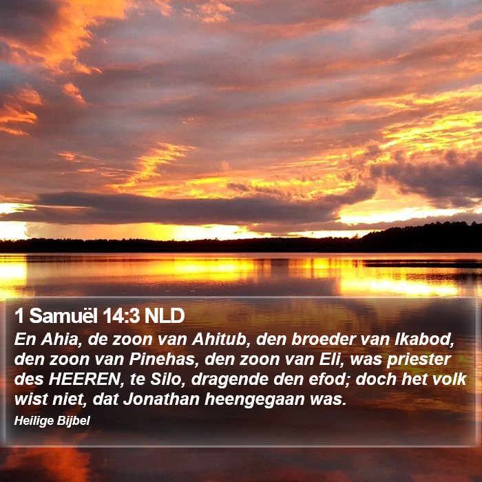 1 Samuël 14:3 NLD Bible Study