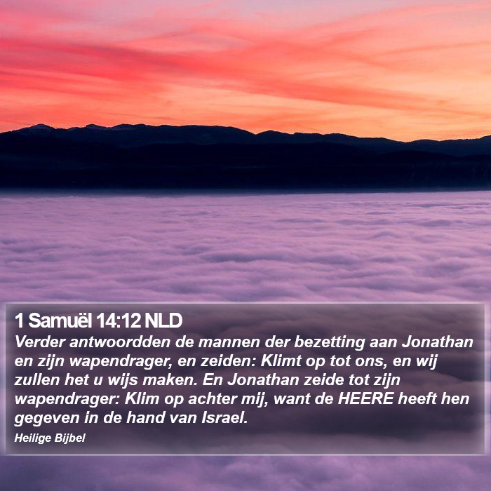 1 Samuël 14:12 NLD Bible Study