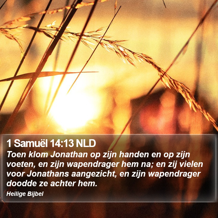 1 Samuël 14:13 NLD Bible Study