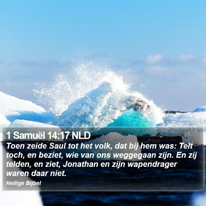 1 Samuël 14:17 NLD Bible Study