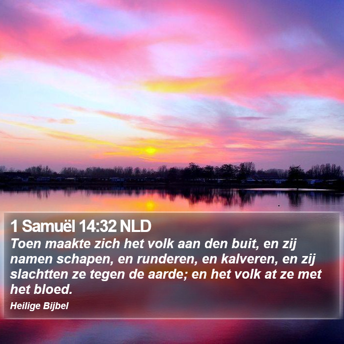 1 Samuël 14:32 NLD Bible Study