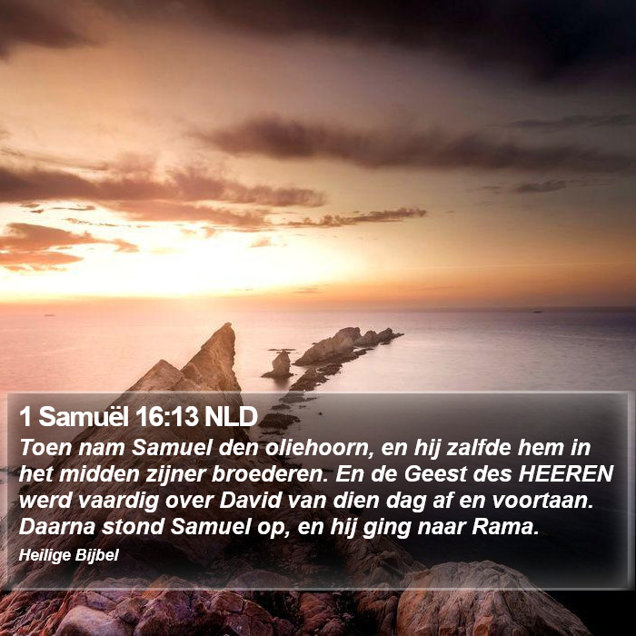 1 Samuël 16:13 NLD Bible Study