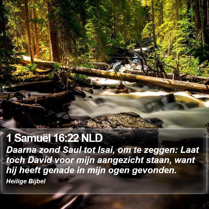 1 Samuël 16:22 NLD Bible Study