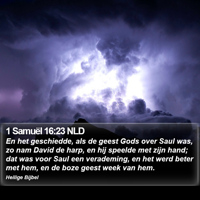 1 Samuël 16:23 NLD Bible Study