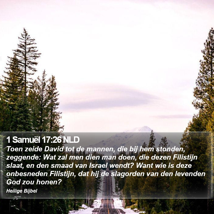 1 Samuël 17:26 NLD Bible Study