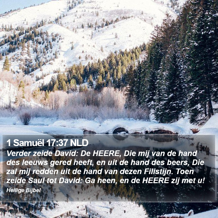 1 Samuël 17:37 NLD Bible Study