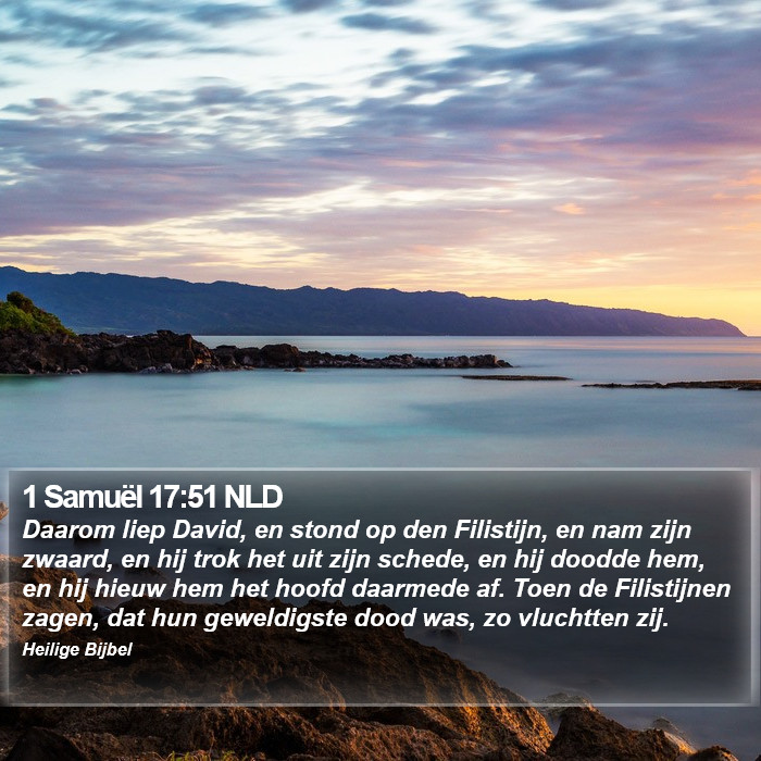 1 Samuël 17:51 NLD Bible Study